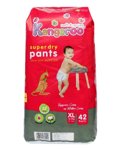 Kangaroo Super Dry Pant Style Diaper Extra Large 42 S ePharmacy