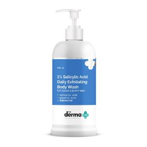 Picture of The Derma Co. 1% Salicylic Acid Daily Exfoliating Body Wash 250ml