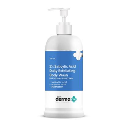 Picture of The Derma Co. 1% Salicylic Acid Daily Exfoliating Body Wash 250ml