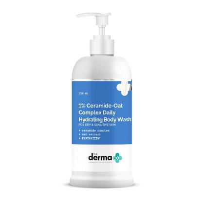 Picture of The Derma Co. 1% Ceramide-Oat Complex Daily Hydrating Body Wash 250ml