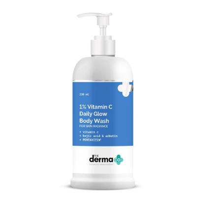 Picture of The Derma Co. 1% Vitamin C Daily Glow Body Wash 250ml