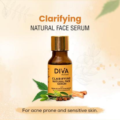 Picture of Diva Clarifying Natural Face Serum 15ml