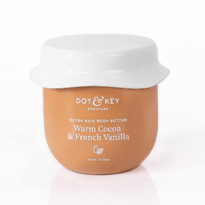 Picture of Dot & Key Ultra Rich Body Butter Warm Cocoa & French Vanilla with 10% Shea 200ml