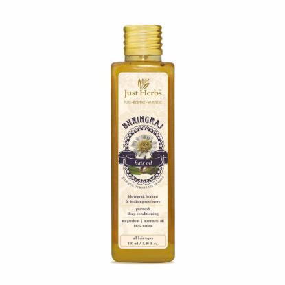 Picture of Just Herbs Bhringraj Hair Oil 100ml