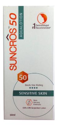 Picture of Suncros 50 Aqualotion SPF 50 Sensitive Skin