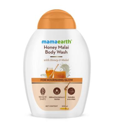 Picture of Mamaearth Honey Malai Body Wash 300ml