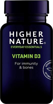 Picture of Higher Nature Vitamin D3 500iu capsules