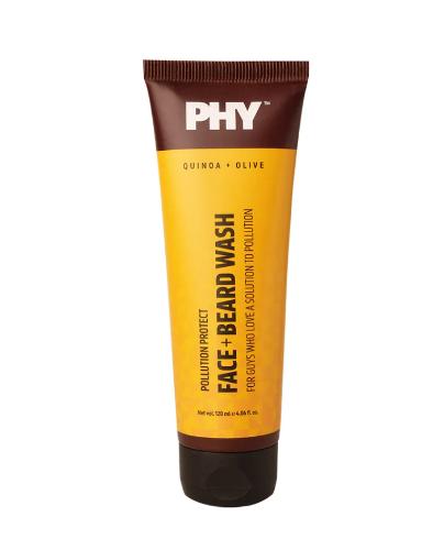 Picture of Phy Quinoa + Olive Pollution Protect Face & Beard Wash 120ml   