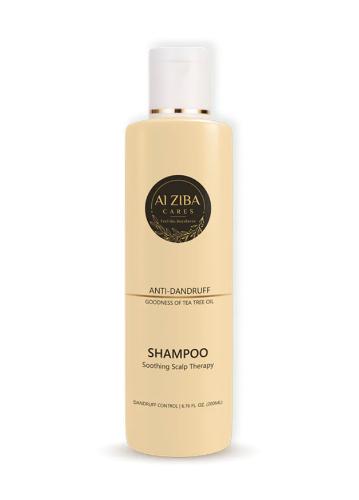 Picture of Alziba Cares Soothing Scalp Anti-Dandruff Shampoo with Goodness of Tea Tree Oil 200ml