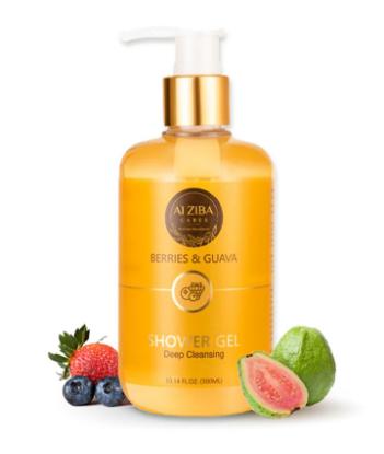 Picture of Alziba Care Berries & Guava Deep Cleansing Shower Gel Body Wash 300ml