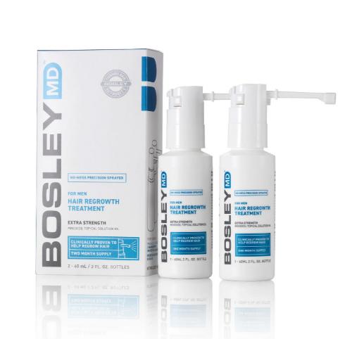 Picture of BosleyMD Men's Extra Strength Minoxidil 5% Topical (Sprayer) 2 Month Supply