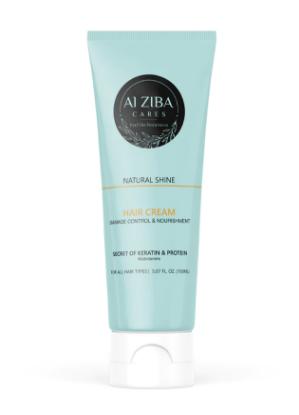 Picture of Alziba Cares Natural Shine Hair Cream 150ml