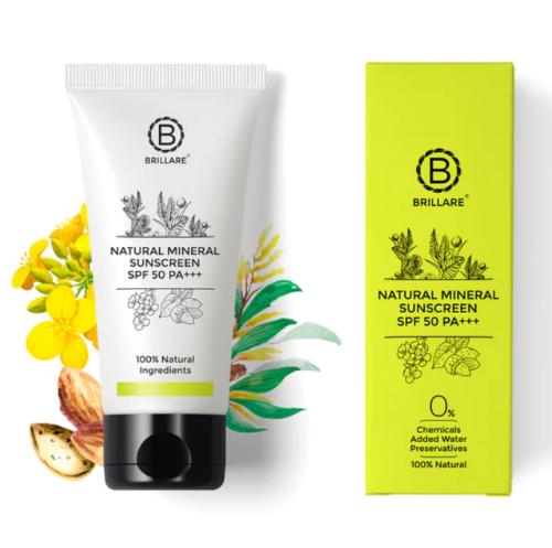 Picture of Brillare Science Natural Mineral Sunscreen Spf 50 50gm