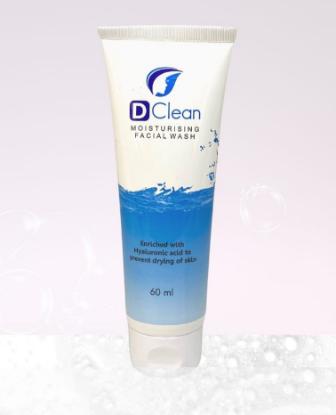 Picture of D Clean Moisturising Facial Wash 60ml