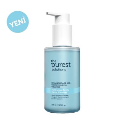 Picture of The Purest Solutions Hydrating Gentle Facial Cleanser %0,5 Hyaluronic Acid %0.5 Sodium PCA Ceramide 200ml