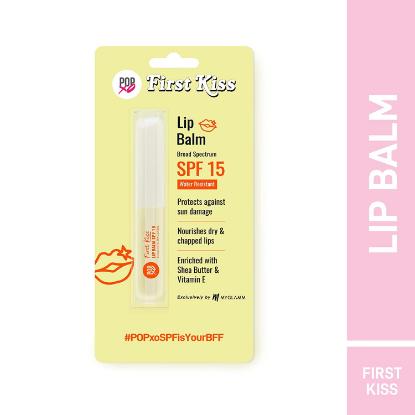 Picture of POPxo First Kiss lip balm SPF 15 1.5gm