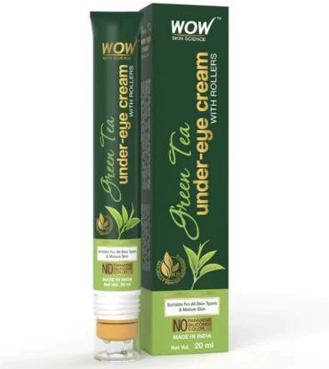 Picture of WOW Skin Science Green Tea Under Eye Roll On Cream 20ml