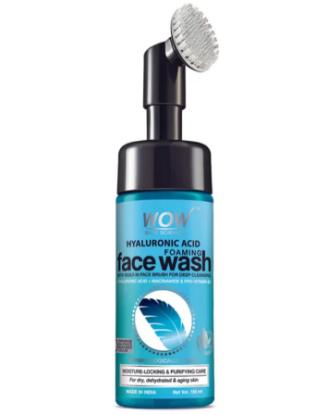 Picture of WOW Skin Science Hyaluronic Foaming Face Wash With Built-In Face Brush 150ml