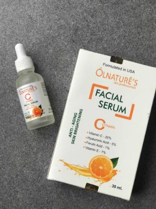 Picture of Olnatures 20% Vitamin-C Facial Serum 30ml