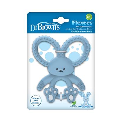 Picture of Dr. Brown's Bunny Long Limbed Silicone Teether, Blue (Te021-Intl)