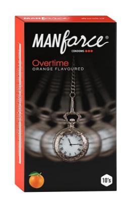 Picture of Manforce Condom Overtime - Orange 10pcs