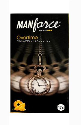 Picture of Manforce Condom Overtime - Pineapple 10pcs