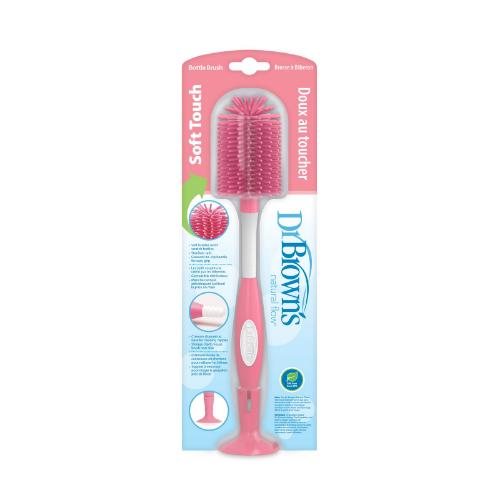 Picture of Dr. Brown's Soft Touch Bottle Brush, Pink (AC229)
