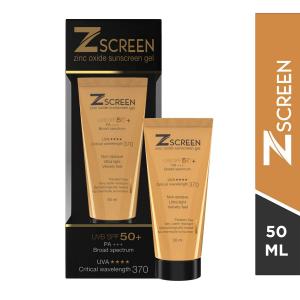 Picture of Zscreen Zinc Oxide Sunscreen Gel SPF50 50ml