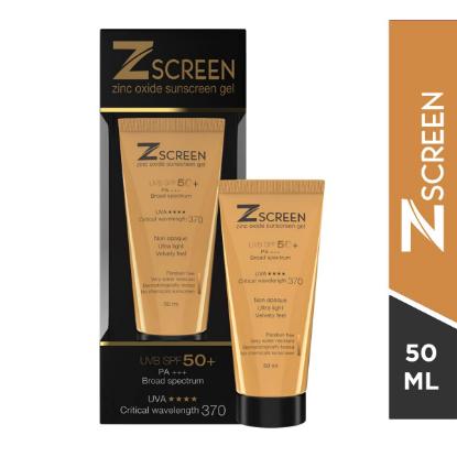 Picture of Zscreen Zinc Oxide Sunscreen Gel SPF50 50ml