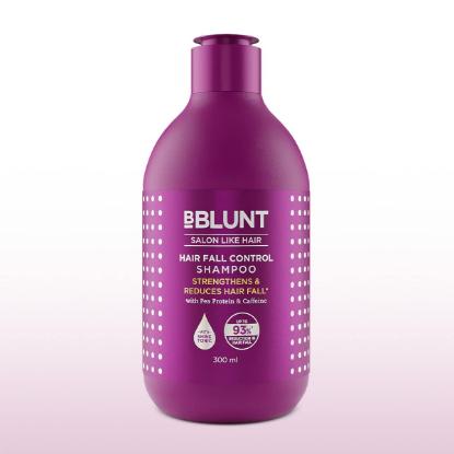 Picture of BBlunt Hair Fall Control Shampoo with Pea Protein & Caffeine for Stronger Hair 300ml