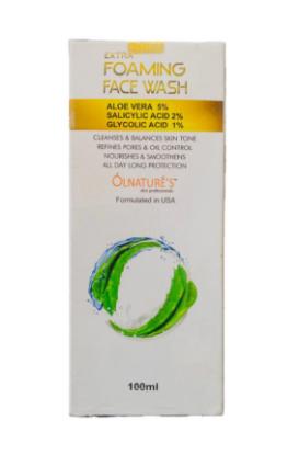 Picture of Olnatures Extra Foaming Face Wash 100ml