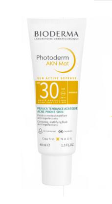 Picture of Bioderma Photoderm AKN Mat SPF30 Mattifying Fluid 40ml 1.33FL.OZ