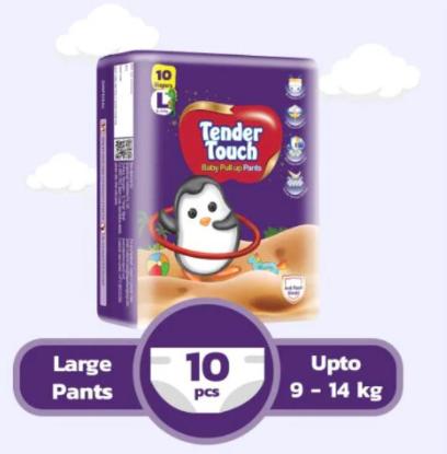 Picture of Tender Touch Premium Diapers L-10