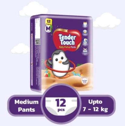 Picture of Tender Touch Premium Diapers M-12