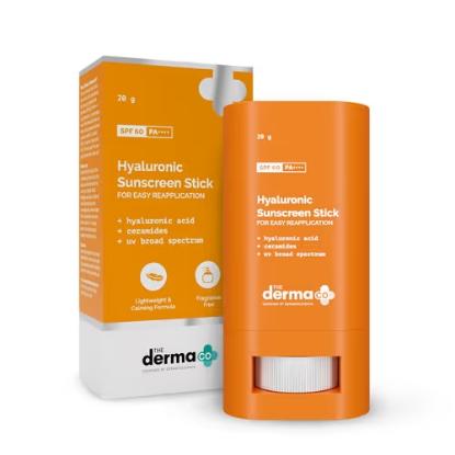 Picture of The Derma Co. Hyaluronic Sunscreen Stick with SPF 60 and PA++++ 20gm