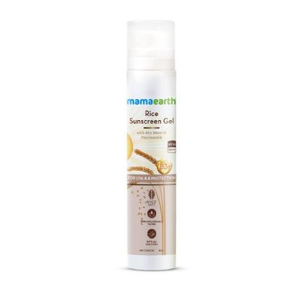 Picture of Mamaearth Rice Sunscreen Gel 50gm