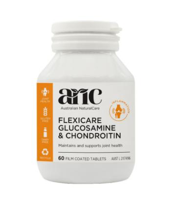 Picture of Australian NaturalCare Flexicare Glucosamine and Chondroitin - 60 Tablets