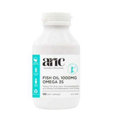 Picture of Australian NaturalCare Fish Oil 1000mg Omega 3S - 100 Capsules