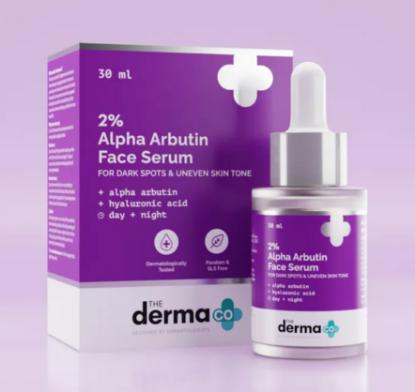 Picture of The Derma Co. 2% Alpha Arbutin Face Serum 30ml