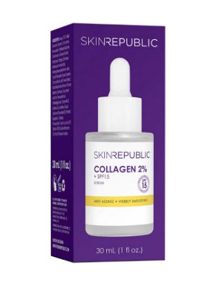 Picture of Skin Republic Collagen 2% SPF 15 Face Serum 30ml