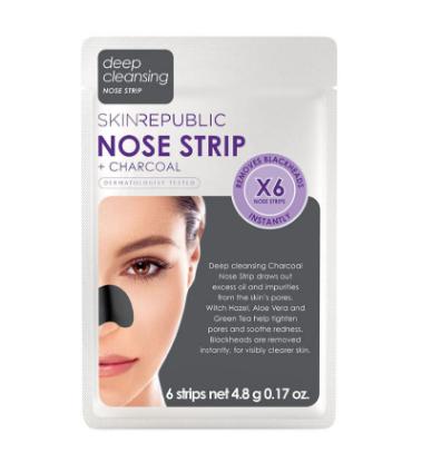 Picture of Skin Republic Charcoal Nose Strip - 6 Nose Strips