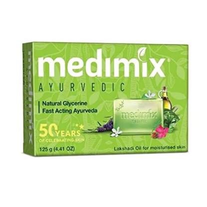 Picture of Medimix Natural Glycerin with Lakshadi Oil Soap 125gm