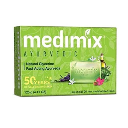 Picture of Medimix Natural Glycerin with Lakshadi Oil Soap 125gm