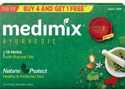 Picture of Medimix Soap 125gm 4+1 (5pcs)