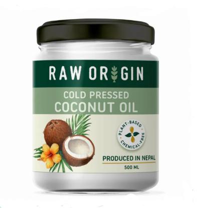 Picture of Raw Origin Cold Pressed Coconut Oil 500ml