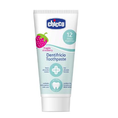 Picture of Chicco Toothpaste Strawberry 12M+ No Fluoride