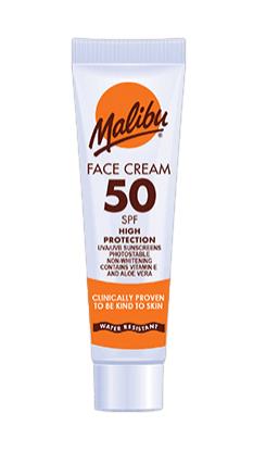 Picture of Malibu Sun SPF50 Face Cream 40ml