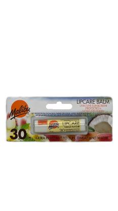 Picture of Malibu Lip Care Balm Vanilla Flavour SPF30