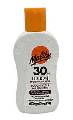 Picture of Malibu Sun SPF30 Lotion Non-Titanium 100ml