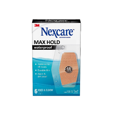 Picture of Nexcare Max Hold Clear Waterproof Bandages 6'S